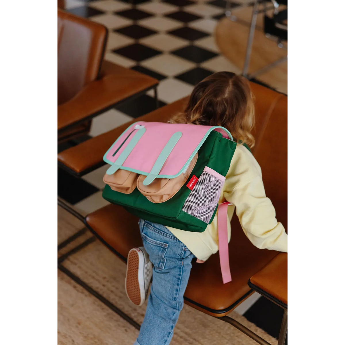 Hello Hossy - Rucksack "Bubblegum" für Kindergarten, Schule & Kita