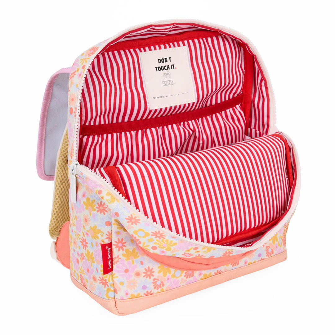 Hello Hossy - Rucksack "Retro Flowers" für Kindergarten, Schule & Kita