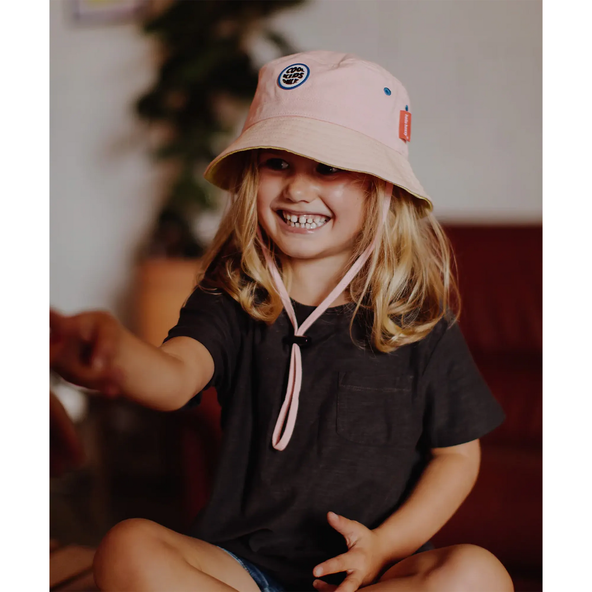 Hello Hossy - Sonnenhut "Rosita" für Kinder, Bio-Baumwolle / OEKO-Tex
