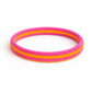 Herr & Frau Hempel – Haargummi „Lulu Orange-Pink“ weich & ohne Metall