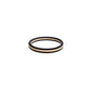 Herr & Frau Hempel – Haargummi „Lulu Beige-Black“ weich & ohne Metall