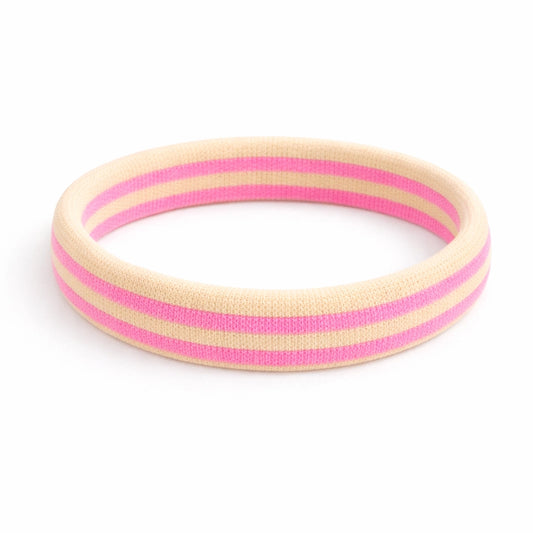 Herr & Frau Hempel – Haargummi „Lulu Beige-Pink“ weich & ohne Metall