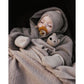 Hvid - Schmusetuch "Teddy Tokki Sand" aus 100% weicher Merinowolle