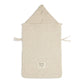 Jollein - Fusssack Bouclé/Jersey Creme