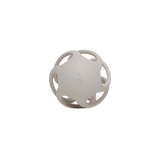 Jollein - Silikon Beißring Ball, weich, sicher & flexibel Ø 9,5 cm