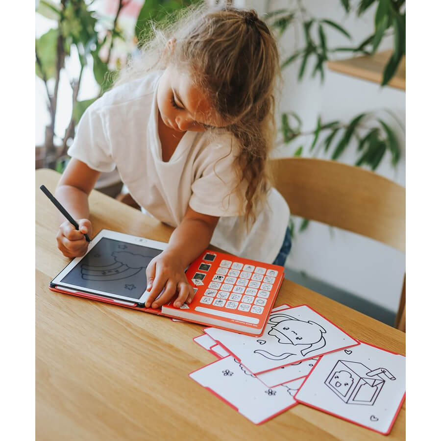 KIDYWOLF KIDYDRAW MINI LCD Zeichentablet "Kawaii" – 30 Motive