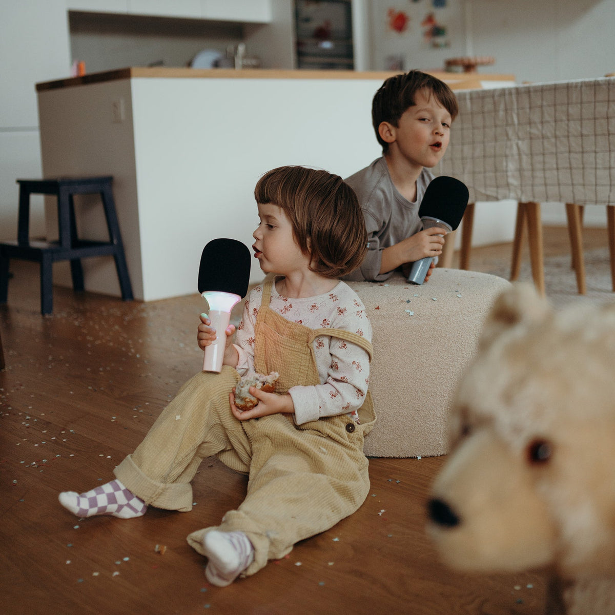 Kidywolf – Kidymic Kinder Mikrofon Bluetooth & mit LED Licht