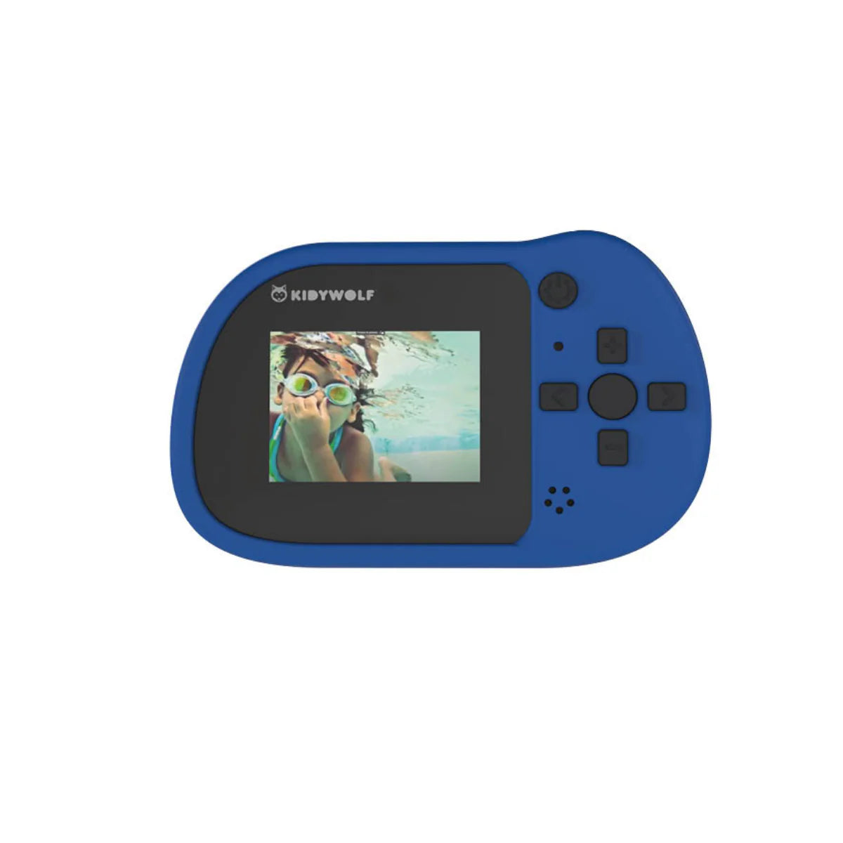 KIDYWOLF Kidycam – wasserdichte Kinderkamera blau, 8 MP, Video 1080p