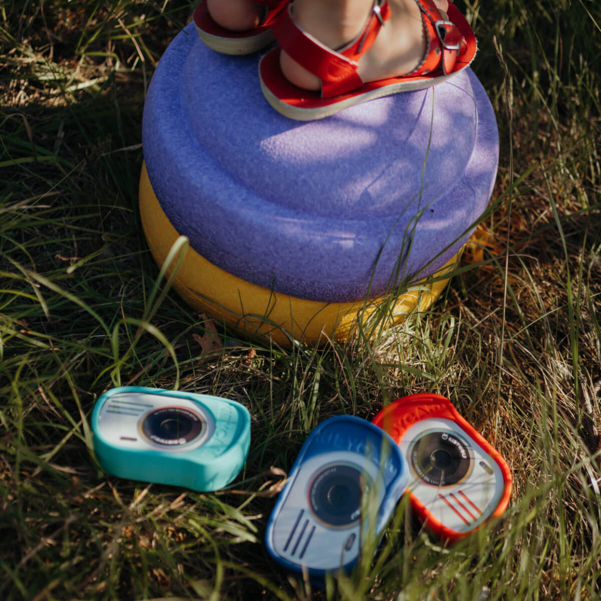 KIDYWOLF Kidycam – wasserdichte Kinderkamera blau, 8 MP, Video 1080p