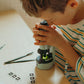 KIDYWOLF Kidymicroscope – Kinder Mikroskop mit 3 Zoomstufen & Licht