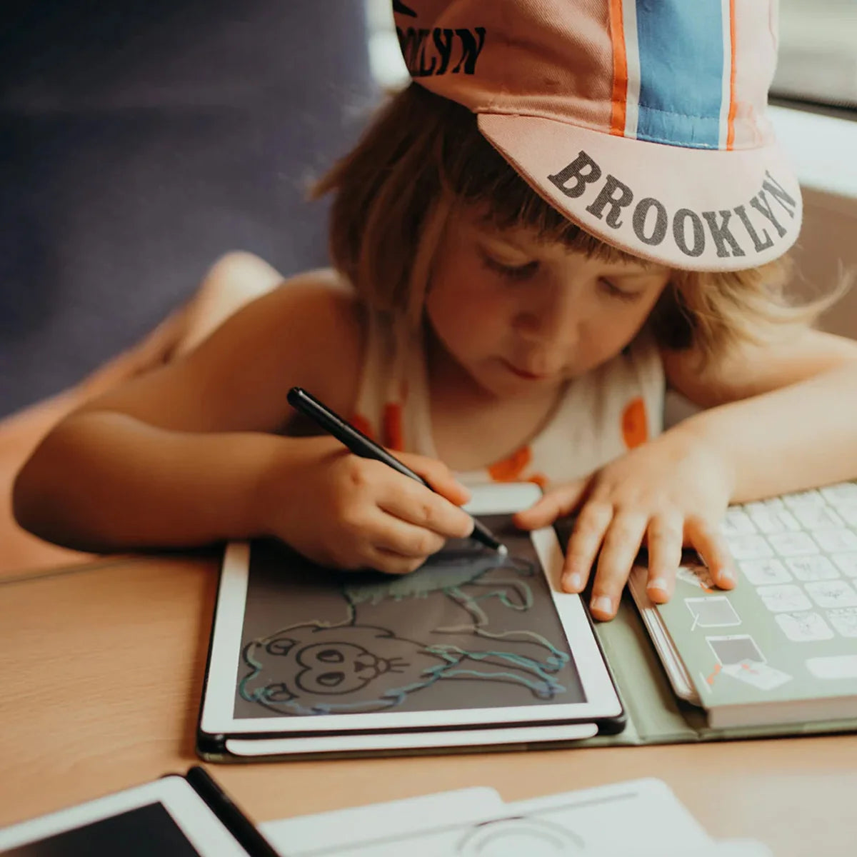 KIDYWOLF KIDYDRAW MINI LCD Zeichentablet "Kawaii" – 30 Motive