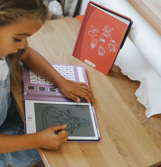 KIDYWOLF KIDYDRAW MINI LCD Zeichentablet "Princess" – 30 Motive