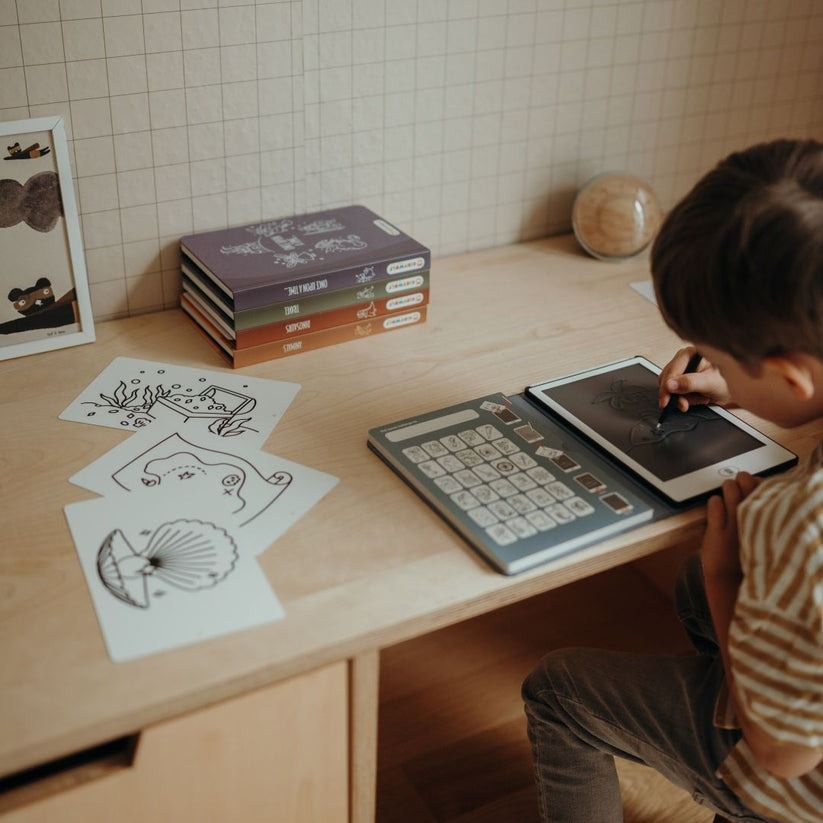 KIDYWOLF KIDYDRAW MINI LCD Zeichentablet "Princess" – 30 Motive