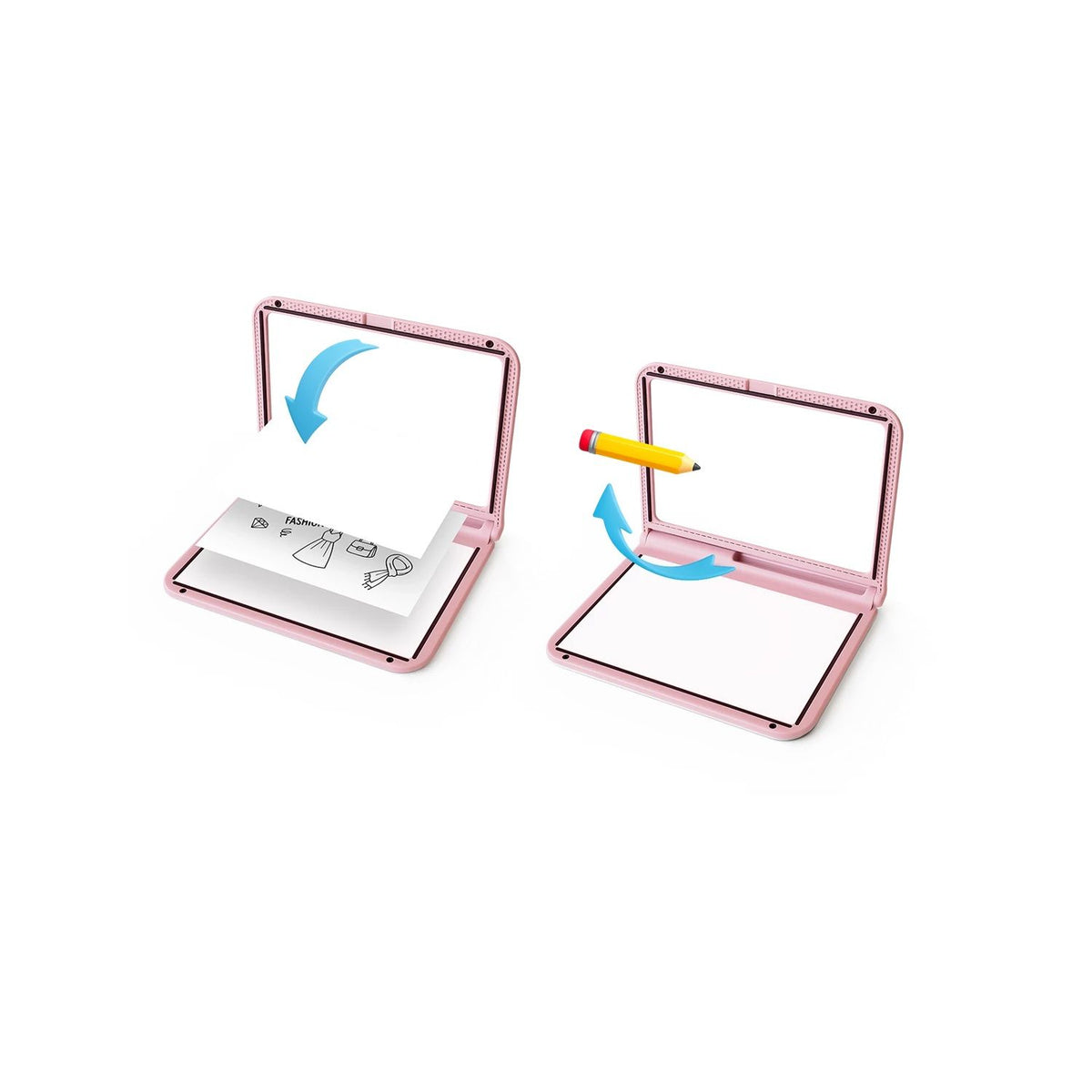 KIDYWOLF - Kidydraw Pro Fashion – LED Leuchttafel & Maltafel 2-in-1