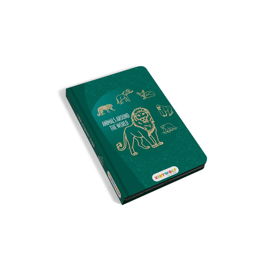 KIDYWOLF KIDYDRAW MINI LCD Zeichentablet "Wild Animals" – 30 Motive