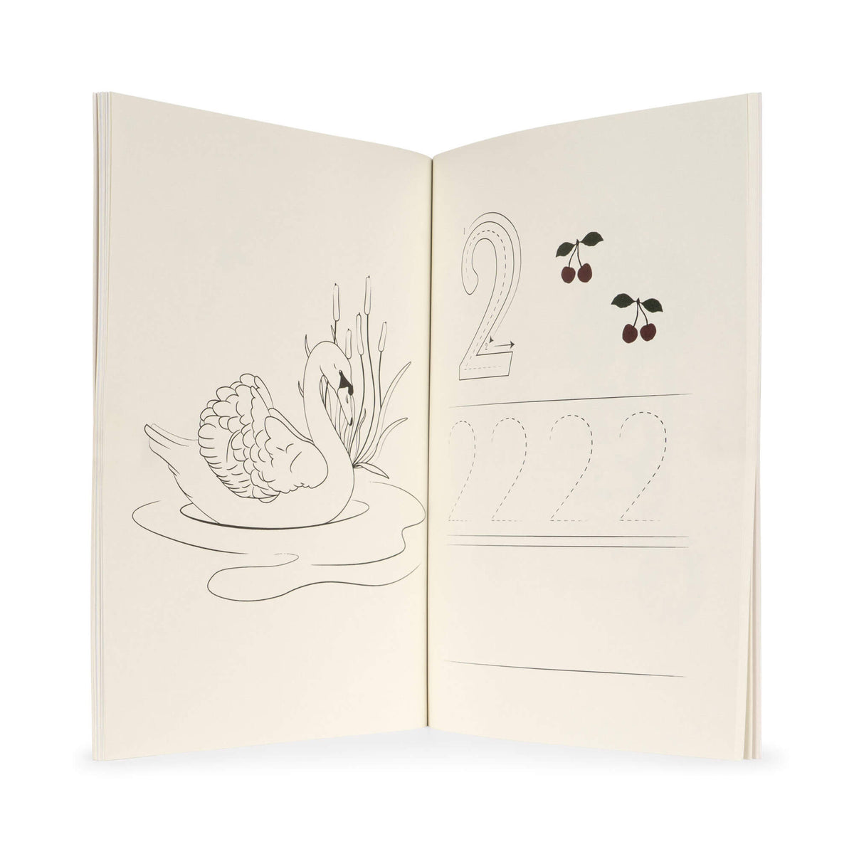 Konges Slojd – Malbuch & Spielbuch „My Activity Book“ mit Buntstiften