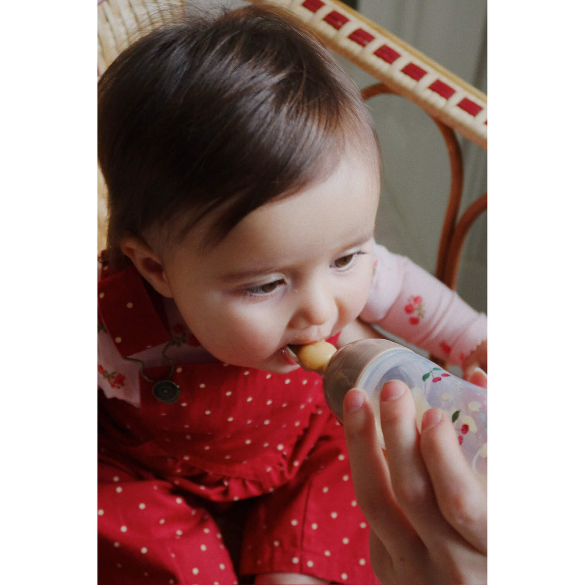Konges Slojd - Baby Fütter-Set "Food Feeding Set - Cherry Blush"