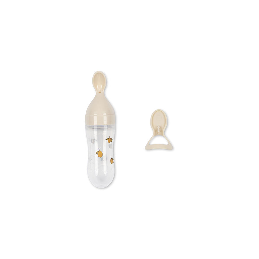 Konges Slojd - Baby Fütter-Set "Food Feeding Set - Lemon"