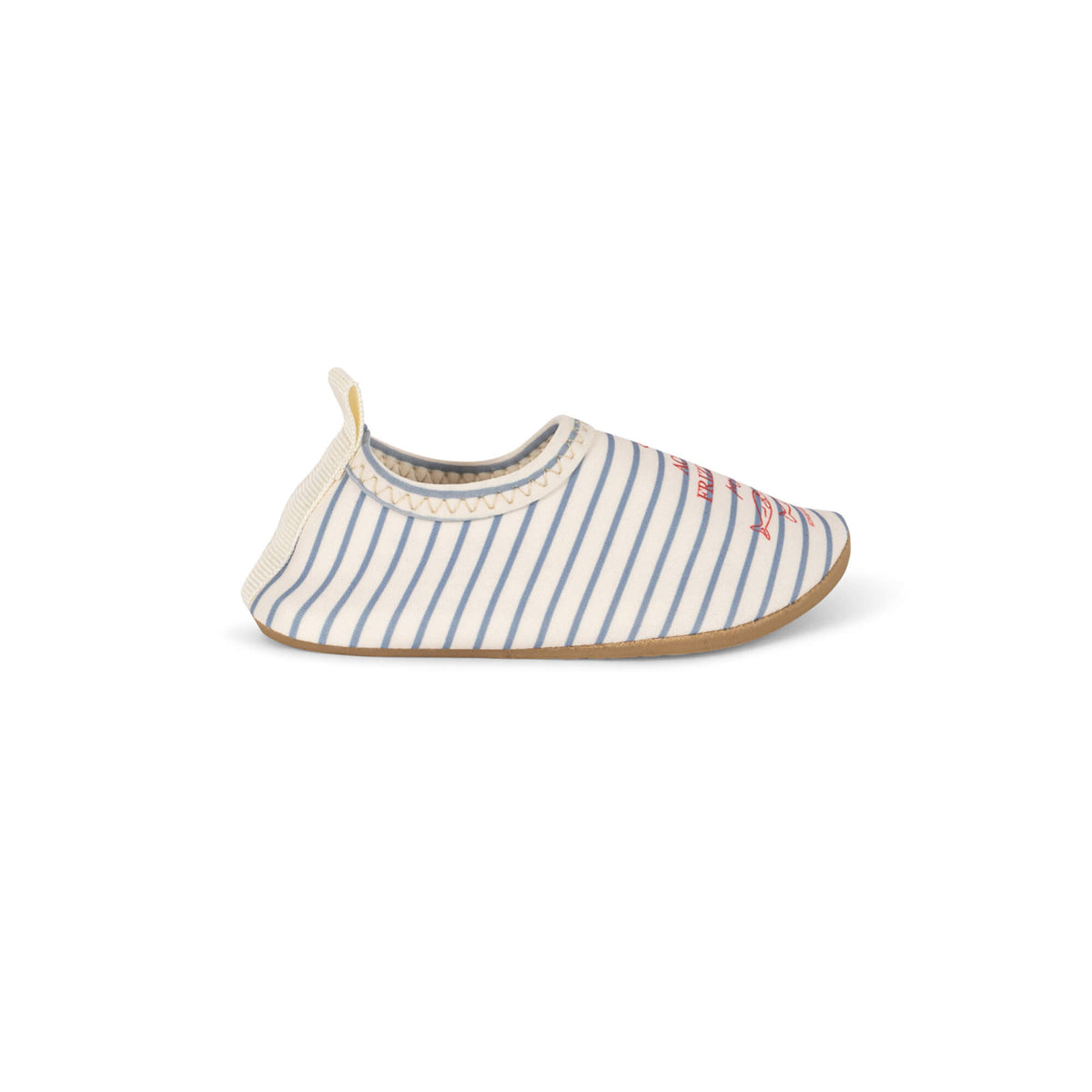Konges Slojd - Badeschuhe „Aster Stripe Blue“ mit UV 50+ für Kinder