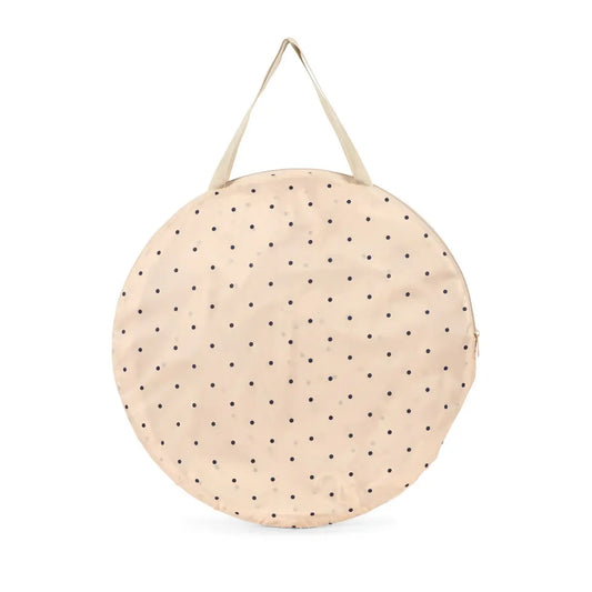 MINI STRANDZELT POP-UP NAVY DOT, UV50+