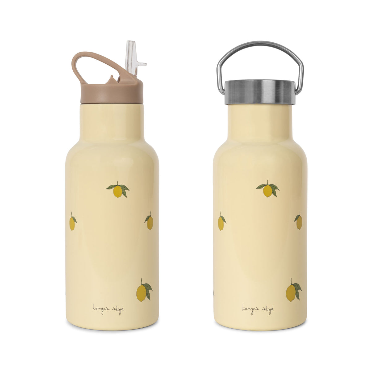 Konges Slojd - Thermo Trinkflasche "Lemon", 350ml