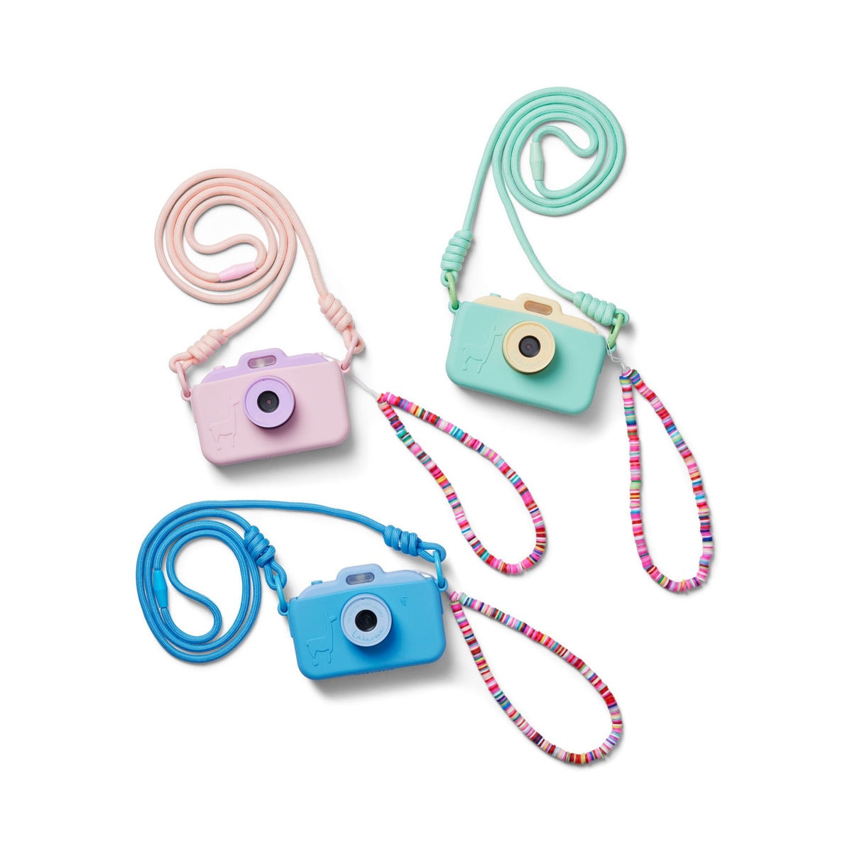 Lalarma – Digitale Kinderkamera Set "Rose" mit Silikonhülle & USB-C