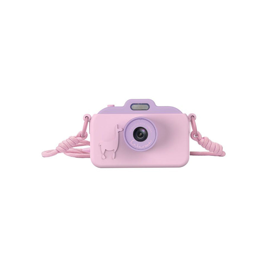 Lalarma – Digitale Kinderkamera Set "Rose" mit Silikonhülle & USB-C