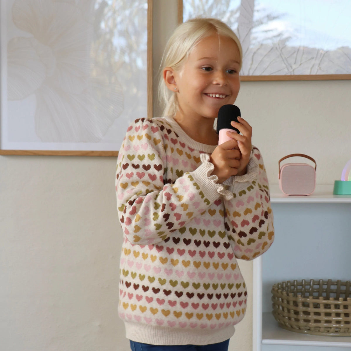LAUTSPRECHER MIT KABELLOSEM MIKROFON - ROSE