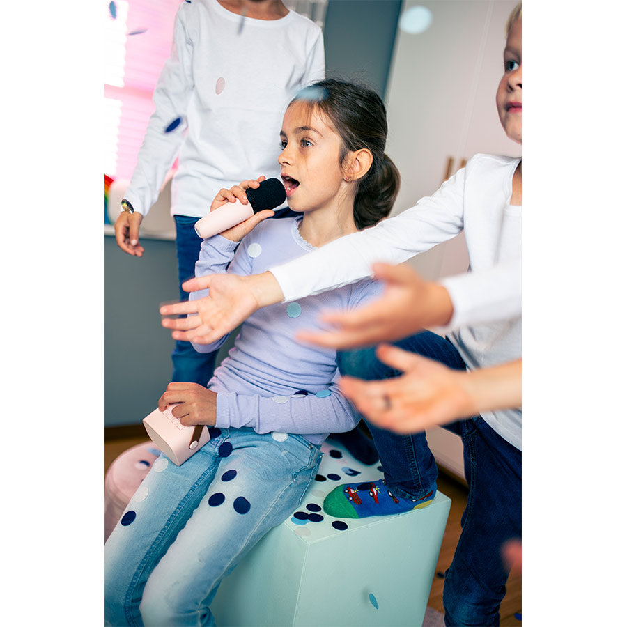 Lalarma - Karaoke für Kinder - Lautsprecher mit kabellosem Mikrofon