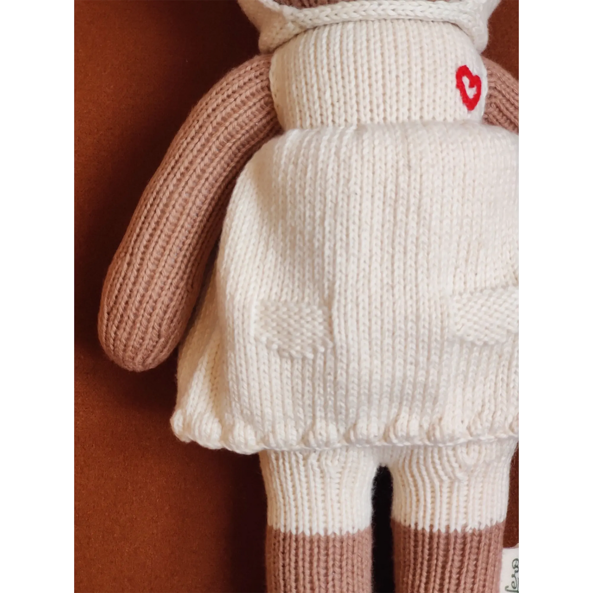 Lero Lero – Strickpuppe „Canela“ handgestrickt aus Baumwolle