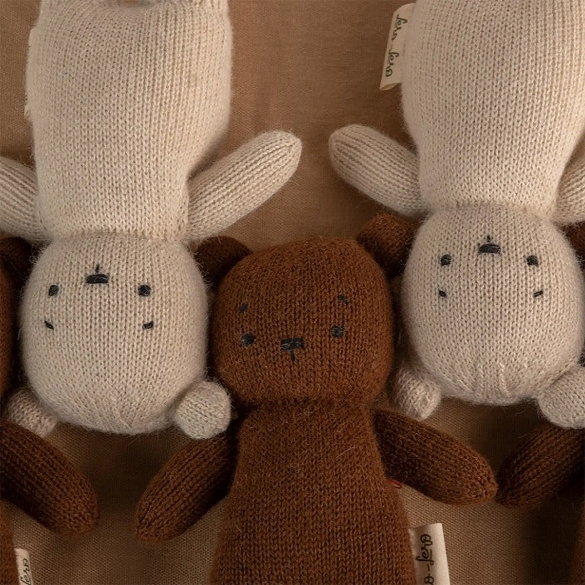 Lero Lero – Kuscheltier „Teddy Bear Brown“ aus weicher Alpakawolle