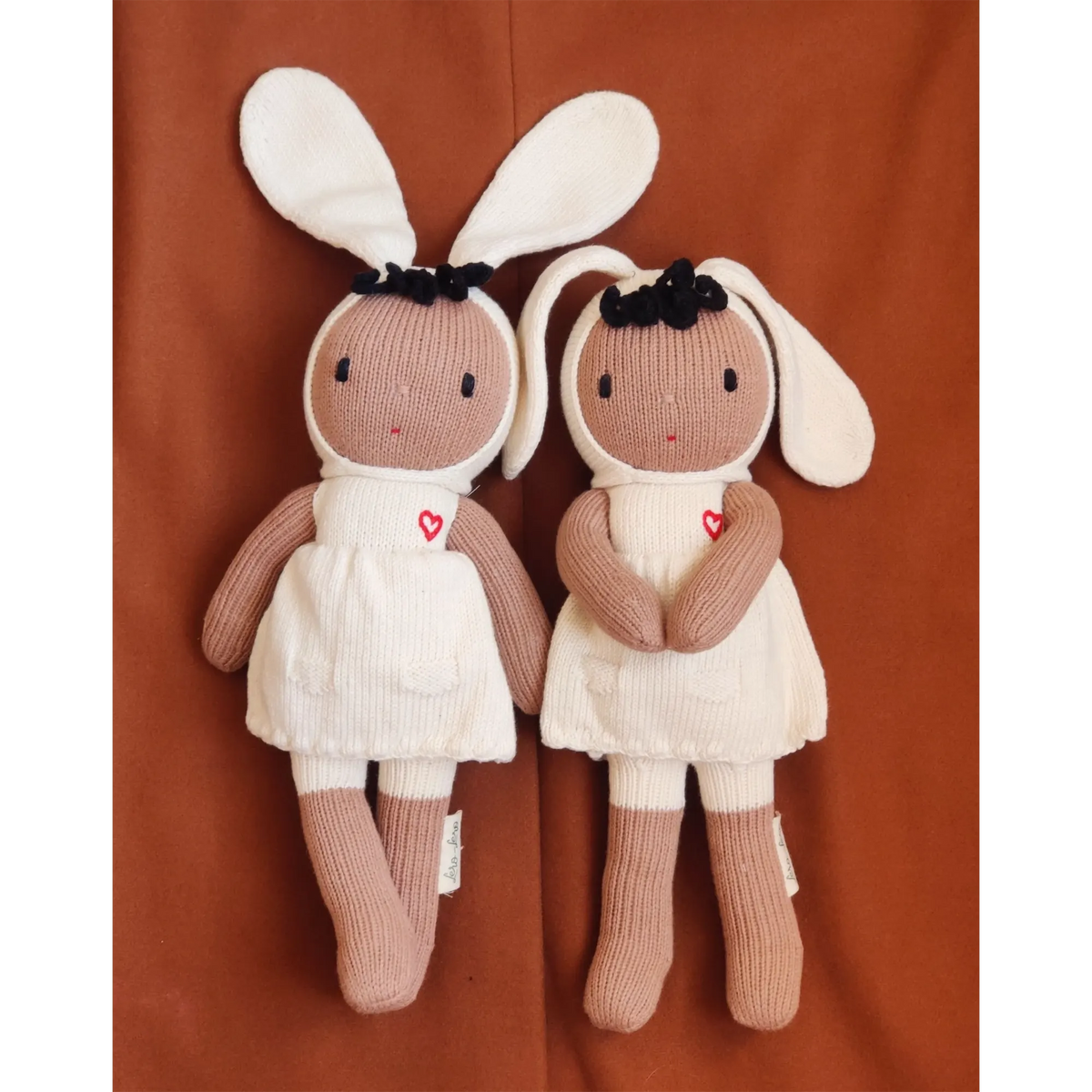 Lero Lero – Strickpuppe „Canela“ handgestrickt aus Baumwolle