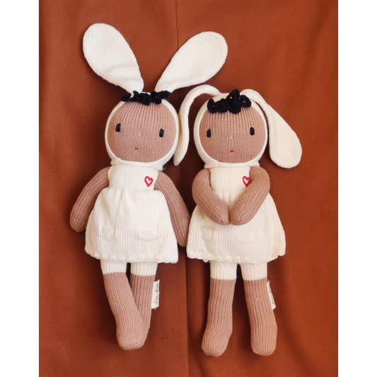 Lero Lero – Strickpuppe „Canela“ handgestrickt aus Baumwolle