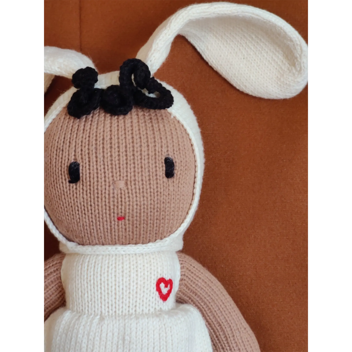 Lero Lero – Strickpuppe „Canela“ handgestrickt aus Baumwolle