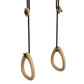 Lillagunga - Turnringe "Rings Oak" Eiche/Schwarz Ab 3 Jahren