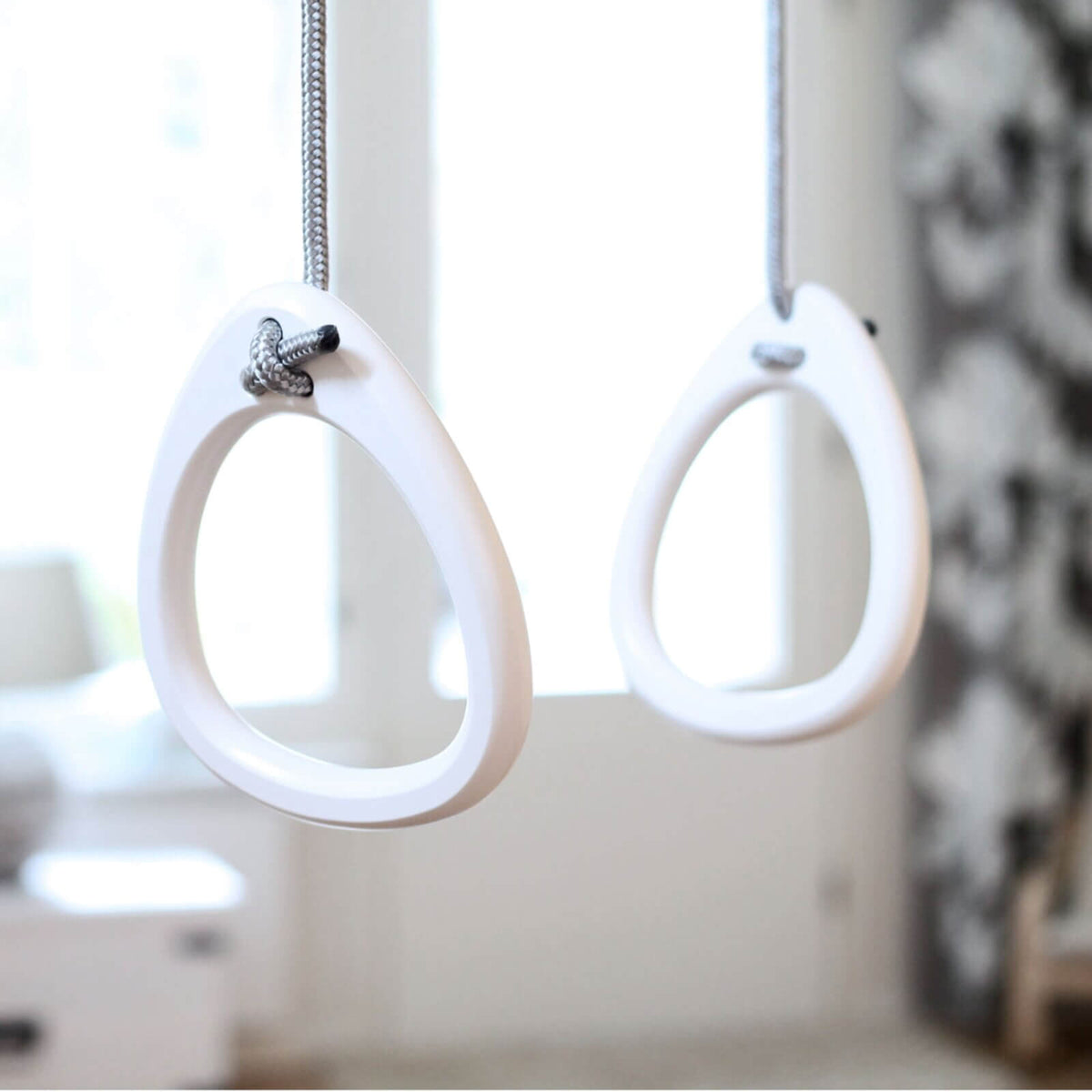 Lillagunga - Turnringe "Rings Birch" Weiss/Grau Ab 3 Jahren