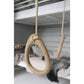 Lillagunga - Turnringe "Rings Oak" Eiche/Beige Ab 3 Jahren