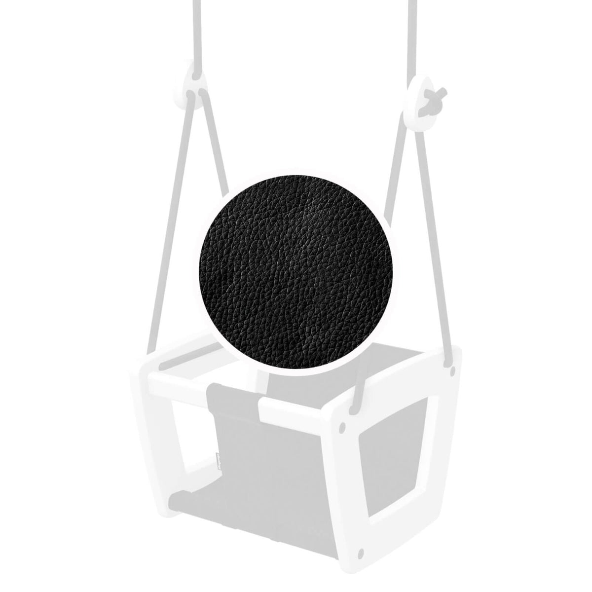 Lillagunga - Babyschaukel "Toddler Birch" Schwarz/Weiss Ab 3 Monaten