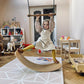 Lillagunga – Kinderschaukel „Bone Oak Black“, Schaukel aus Holz