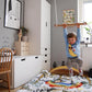 Lillagunga – Kinderschaukel „Bone Oak Black“, Schaukel aus Holz