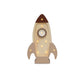 Little Lights - Kinderlampe "Space Rocket Mini Lamp - Cappuccino"