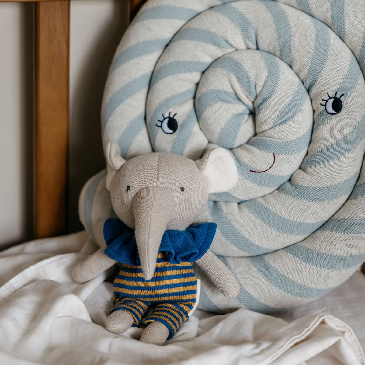 Little Otja – Kuscheltier „Elephant Pim“ aus Bio-Baumwolle