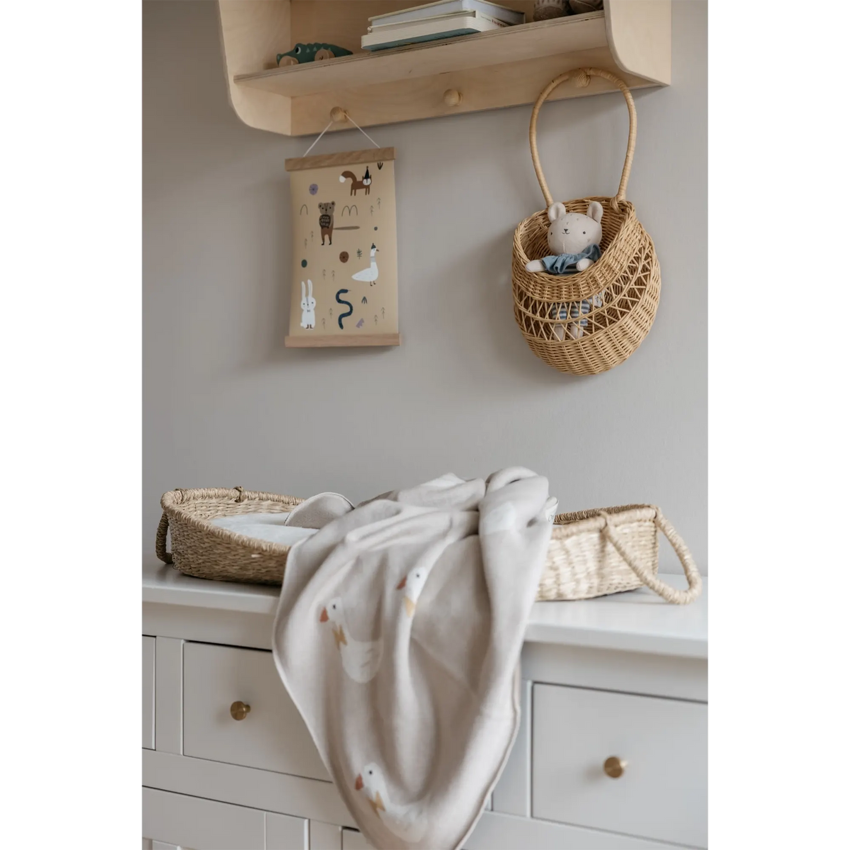 Little Otja – Kuscheltier „Bear Lorem“ aus Bio-Baumwolle