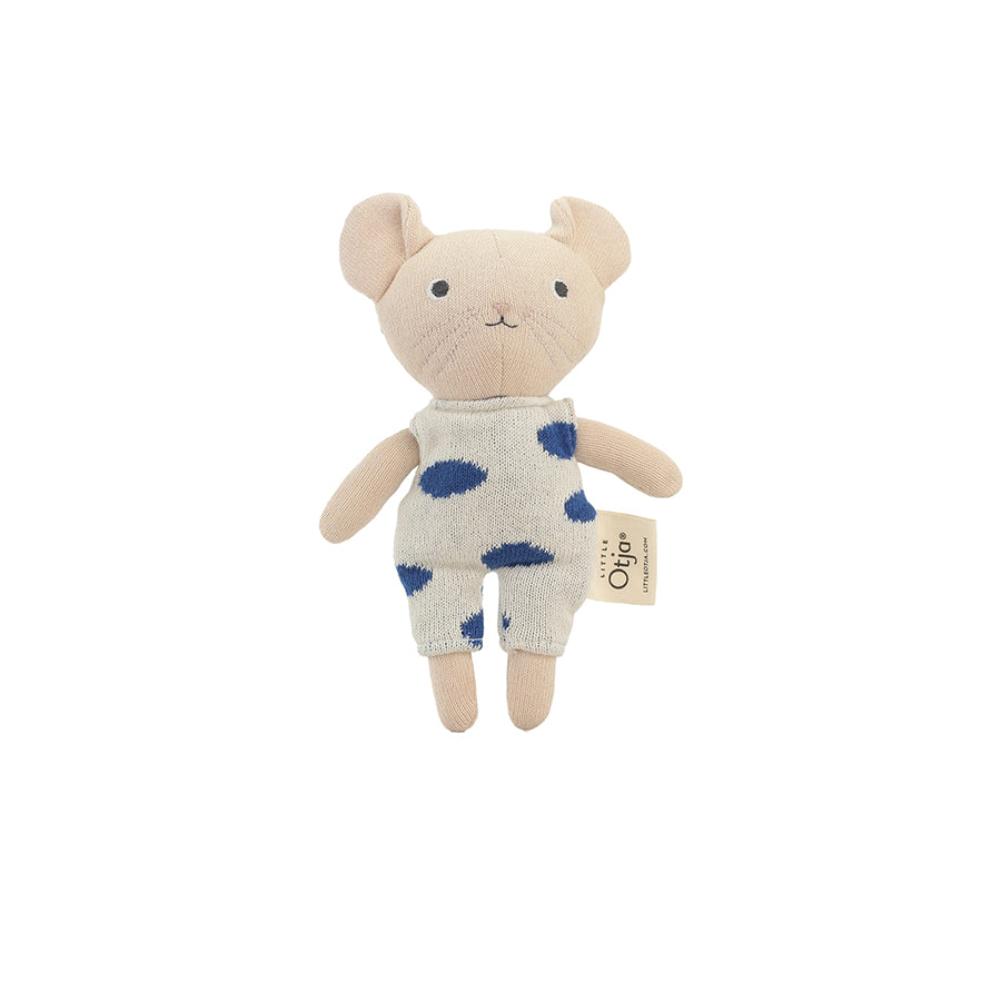 Little Otja – Kuscheltier „Mouse Ipsum“, Bio-Baumwolle, handgefertigt