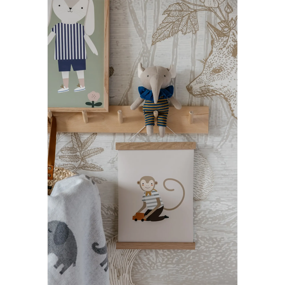 Little Otja – Kuscheltier „Elephant Pim“ aus Bio-Baumwolle