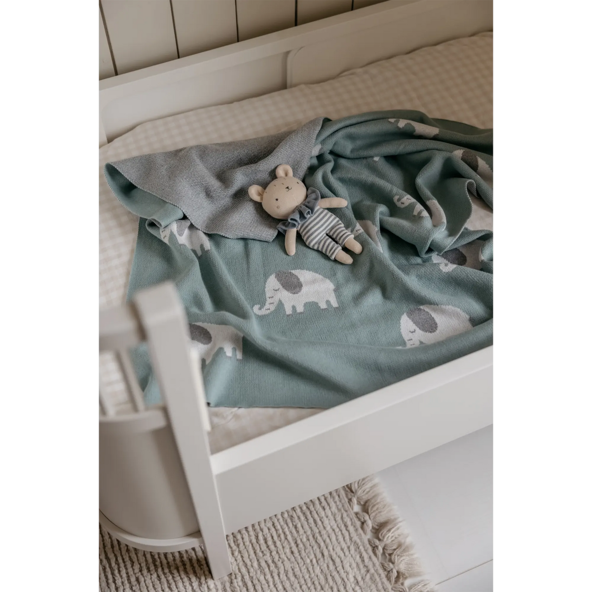 Little Otja – Kuscheltier „Bear Lorem“ aus Bio-Baumwolle