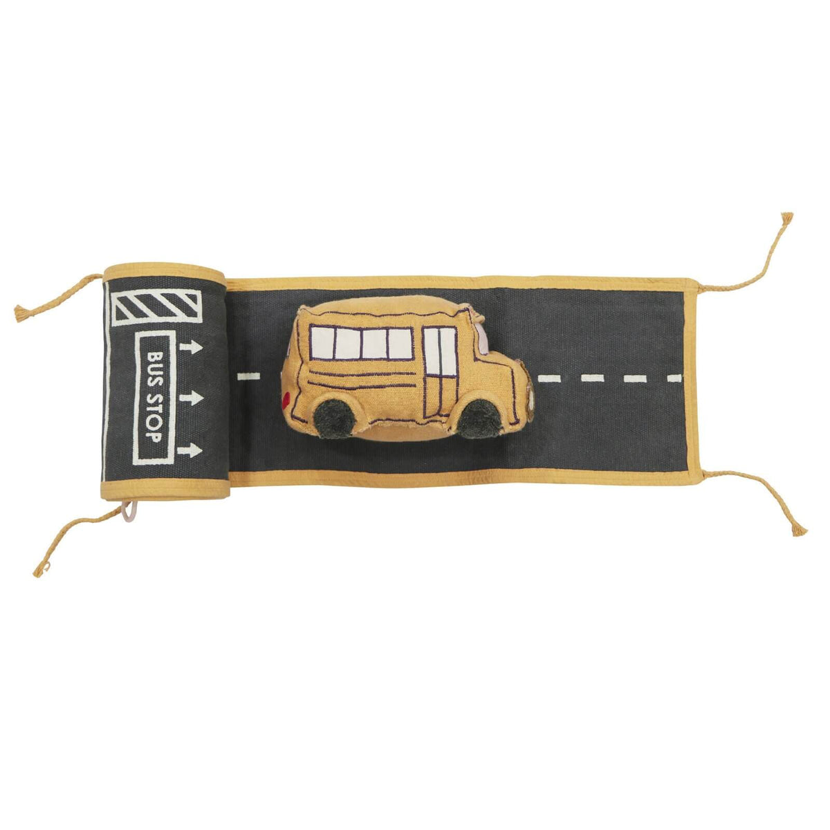 Lorena Canals - Xl Stoff-Spielstrasse "Ride & Roll" Mit Bus 400cm