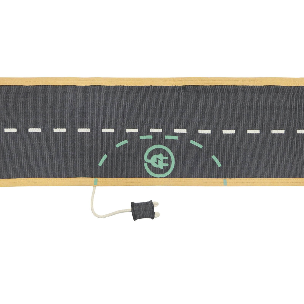 Lorena Canals - Xl Stoff-Spielstrasse "Ride & Roll" Mit Bus 400cm
