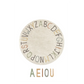 Lorena Canals - Waschbarer Kinderteppich "ABC Color" aus Baumwolle