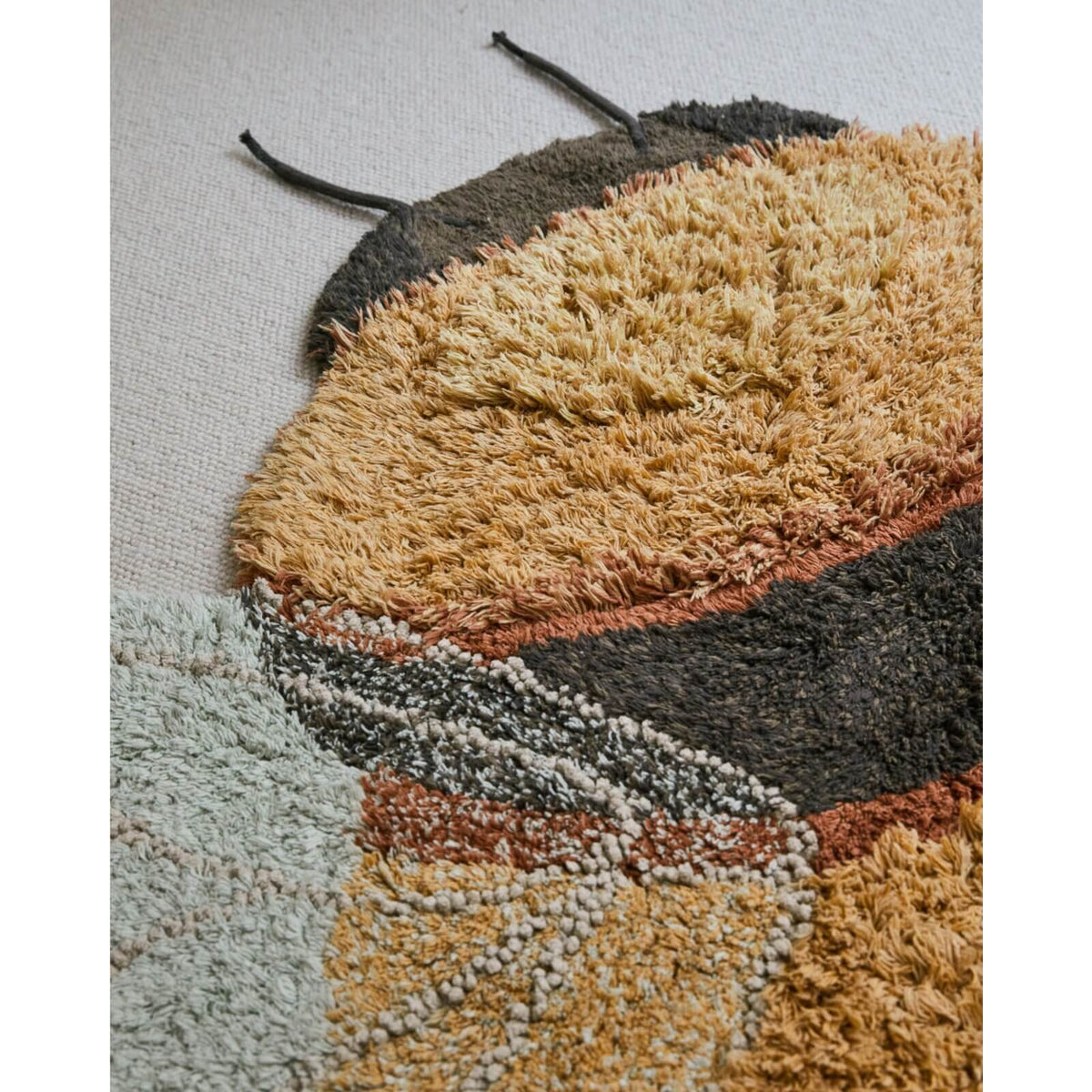 Lorena Canals - Kinderteppich Biene "Bee" 150cm Waschbar